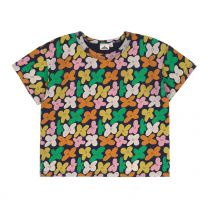 Jelly Mallow bloemenveld t-shirt
