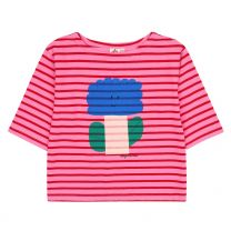 Jelly Mallow Grote bloem T-shirt