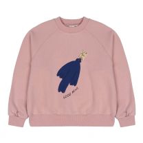 Jelly Mallow Sweatshirt bird roze www.littlelegends.nl