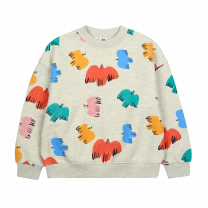 Jelly Mallow sweatshirt colorful bird www.littlelegends.nl