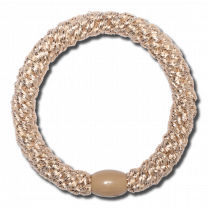 Mast Studio haarelastiekje beige glitter www.littlelegends.nl