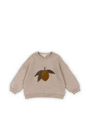 Konges Slojd Lou terry sweatshirt oxford tan