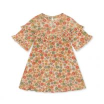 Konges Slojd jurkje vintage bloemen chleo frill dress