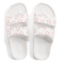 Freedom Moses slippers Love Rules White www.littlelegends.nl