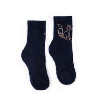 MP Denmark sokken fox vosje blauw www.littlelegends.nl