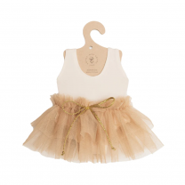 Mrs Ertha Loretas poppenkleding ballet set peanut www.littlelegends.nl