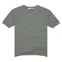 Mingo oversized t-shirt zwart wit stripe www.littlelegends.nl