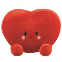 Palm Pals knuffel hart groot 25cm www.littlelegends.nl
