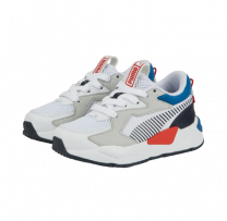 PUMA RS-Z CORE PS. comfortabel, lichtgewicht, eva materiaal, mesh sportschoenen, wit, blauw, rood, sportief, www.littlelegends.nl