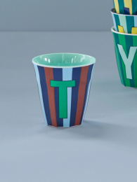 Rice beker melamine alfabet letter T