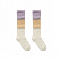 SPROET & SPROUT SOKKEN COLOURBLOCK LILAC BREEZE, lila, beige, gebroken wit, kindersokken, www.littlelegends.nl