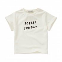 Sproet en Sprout terry shirt wit sorbet sunday www.littlelegends.nl