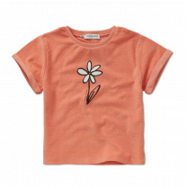 Sproet en Sprout terry s-shirt blush madelief www.littlelegends.nl