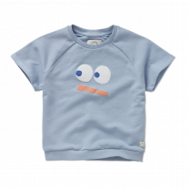 Sproet en Sprout raglan sweatshirt smiley www.littlelegends.nl