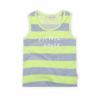 Sproet en Sprout tanktop badstof gestreept www.littlelegends.nl
