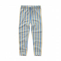 Sproet en Sprout legging stripe gestreept sesam blauw www.littlelegends.nl