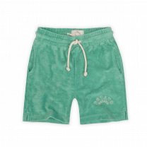 Sproet en Sprout terry short bermuda mintgroen badstof www.littlelegends.nl