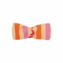 Sproet en Sprout gestreepte haarband turban nectarine www.littlelegends.nl