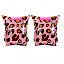 Swim Essentials zwembandjes leopard rose goud 2-6 jaar www.littlelegends.nl 