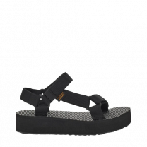TEVA SANDALEN MIDFORM BLACK, lichtgewicht sandalen voor kinderen, zwarte sandalen van teva, sneldrogend, klitteband, www.littlelegends.nl