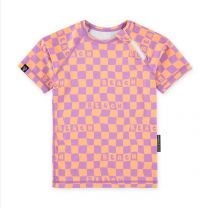 Beach en Bandits UV t-shirt checkered beach www.littlelegends.nl