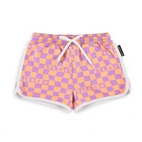 Beach en Bandits checkered beach trunk www.littlelegends.nl