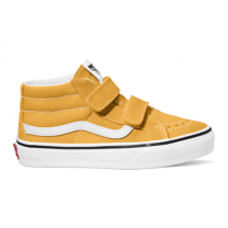 Vans Sk8 Mid Color theory golden glow klittenband www.littlelegends.nl