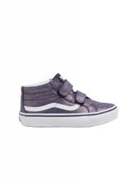 Vans SK8 Mid Reis  Tinsel Suede PurpleTrue White