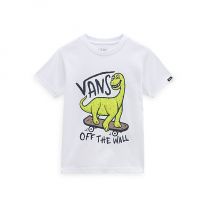 Vans t-shirt dinosaurus dinosk8 wit www.littlelegends.nl