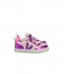 Veja sneakers klittenband roze www.littlelegends.nl