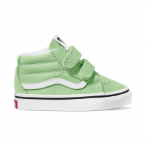 Vans sk8 mid color theory pistachio lime green www.littlelegends.nl