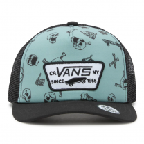 Vans Full Patch Trucker pet iceberg green skelet www.littlelegends.nl