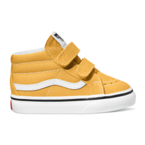 Vans sk8 mid reissue v color theory golden glow klittenband
