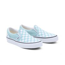 Vans slip-on checkerboard geblokt blauw wit www.littlelegends.nl