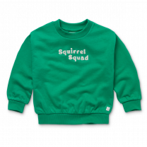 Sproet en Sprout squirrel squad sweatshirt groen www.littlelegends.nl