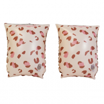 Swim Essentials zwembandjes old pink panterprint www.littlelegends.nl