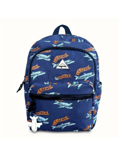 Little Legends Backpack L Football Plane www.littlelegends.nl