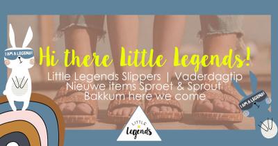 LITTLE LEGENDS X FREEDOM MOSES, DAD & SON SOKKEN EN NIEUWE ITEMS VAN SPROET & SPROUT