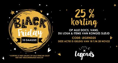 DE LITTLE LEGENDS BLACK FRIDAY SALE BEGINT MORGENOCHTEND AL!