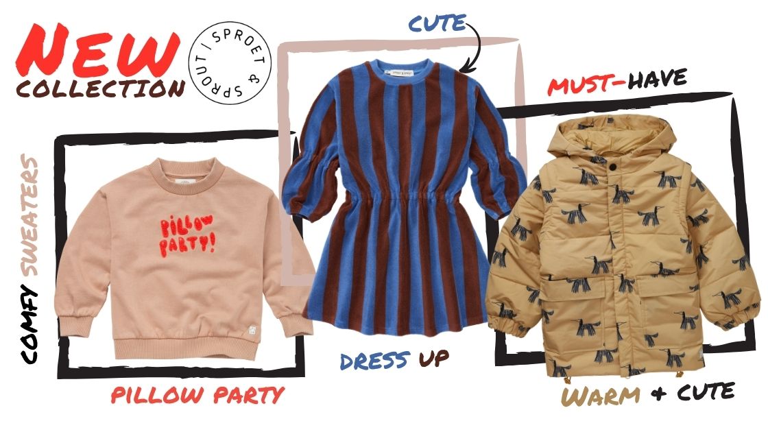 Sproet en sprout nieuwe collectie