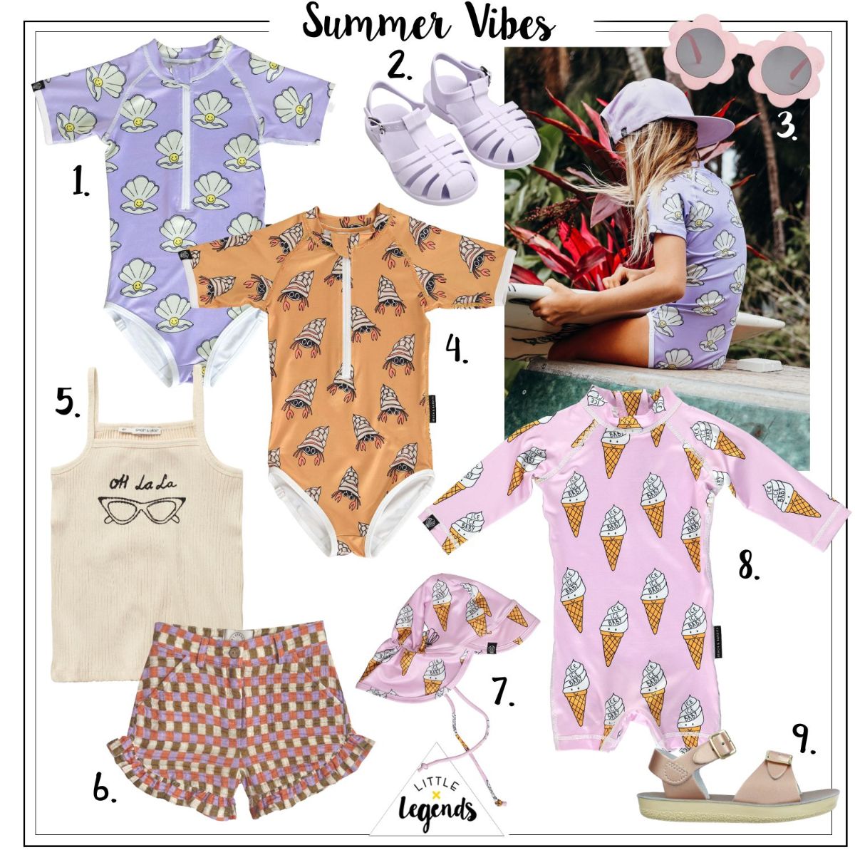 Zomeroutfits meisjes