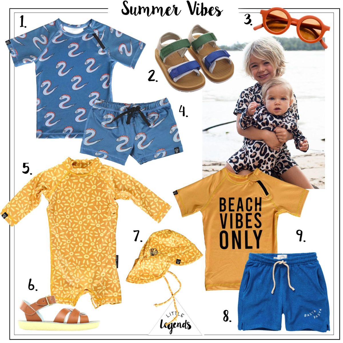 Zomeroutfits jongens